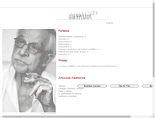 Tablet Screenshot of escohotado.org